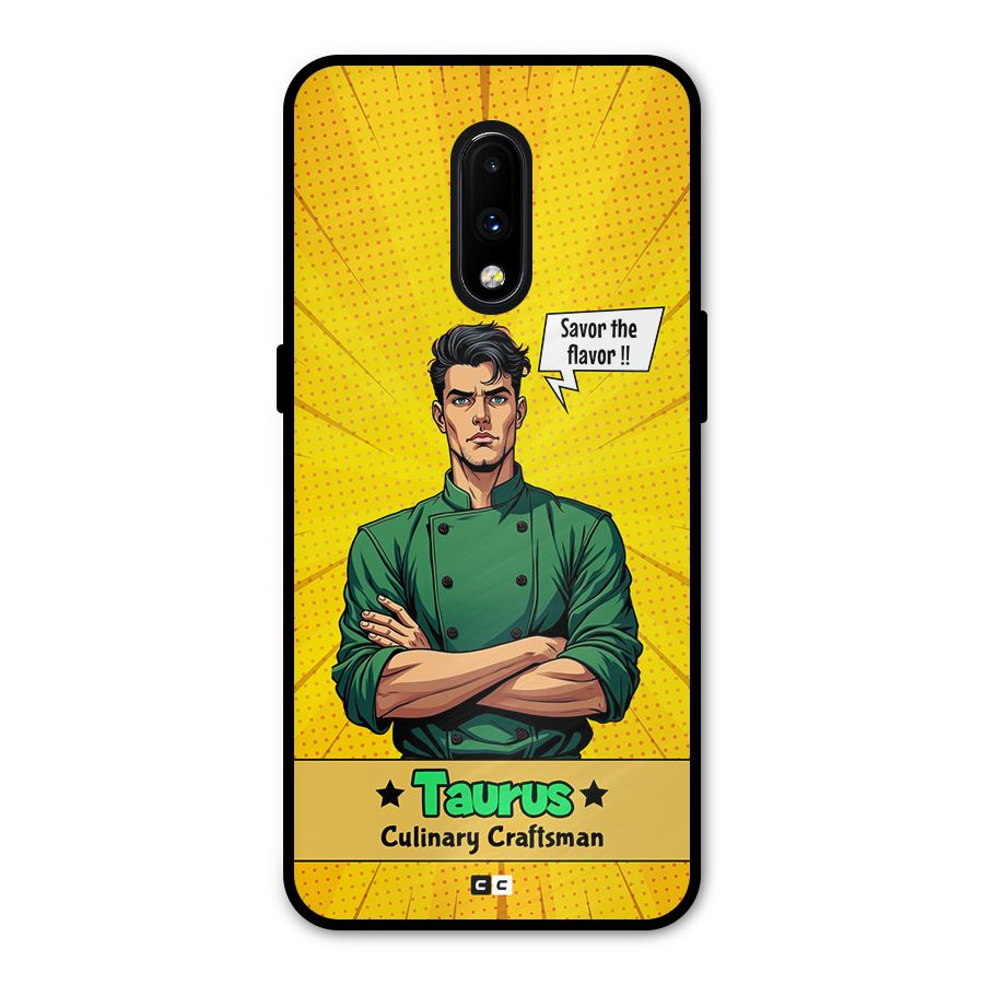 Taurus Craft Metal Back Case for OnePlus 7