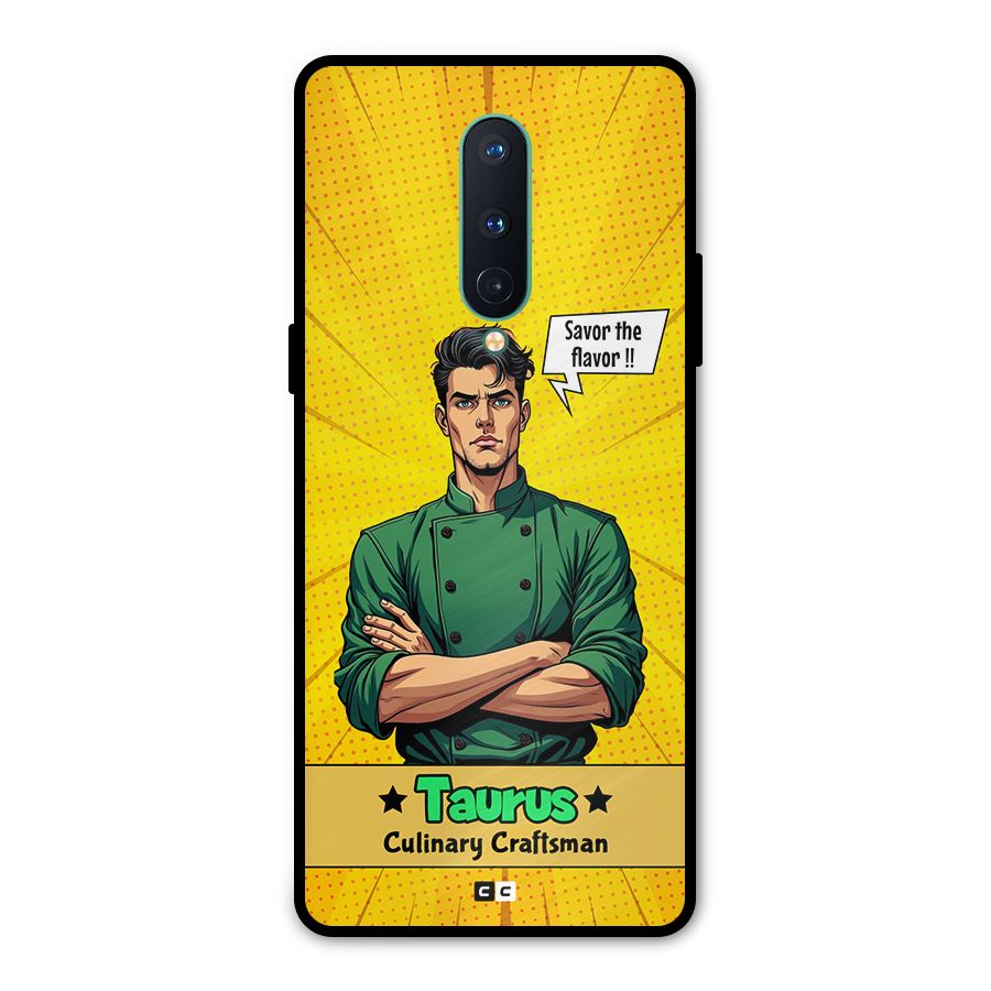 Taurus Craft Metal Back Case for OnePlus 8