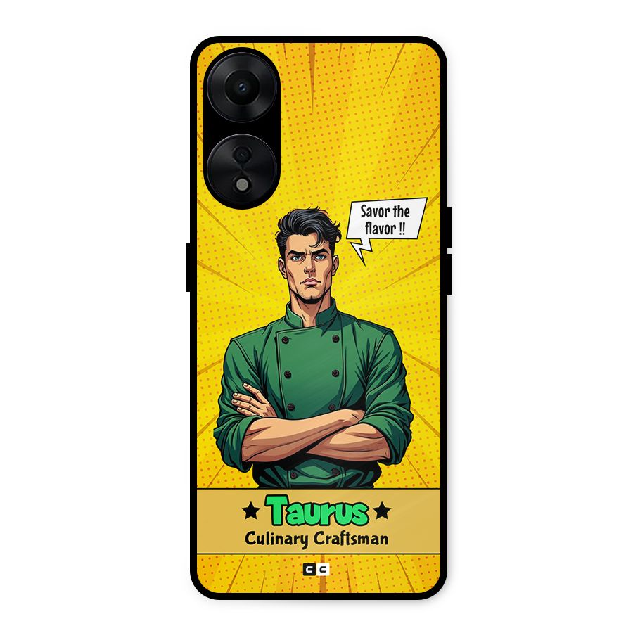 Taurus Craft Metal Back Case for Oppo A78 5G