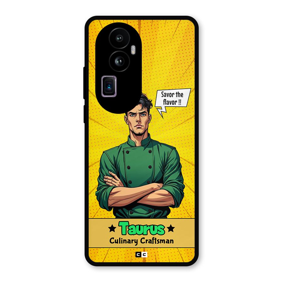 Taurus Craft Metal Back Case for Oppo Reno10 Pro Plus