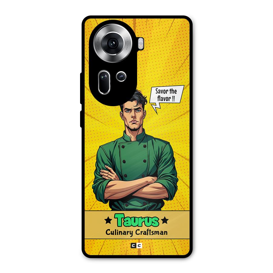 Taurus Craft Metal Back Case for Oppo Reno11 5G