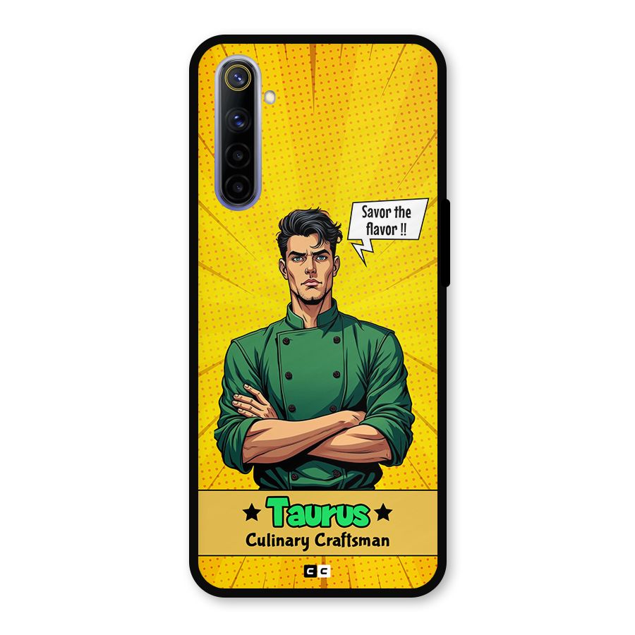 Taurus Craft Metal Back Case for Realme 6i