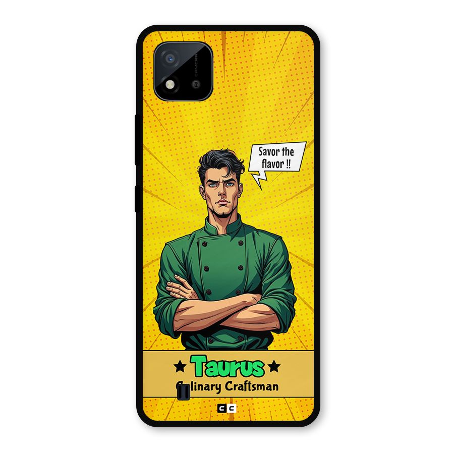 Taurus Craft Metal Back Case for Realme C11 2021