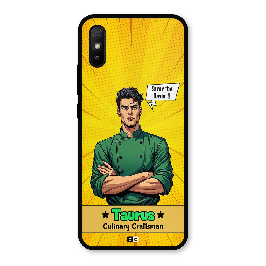Taurus Craft Metal Back Case for Redmi 9i