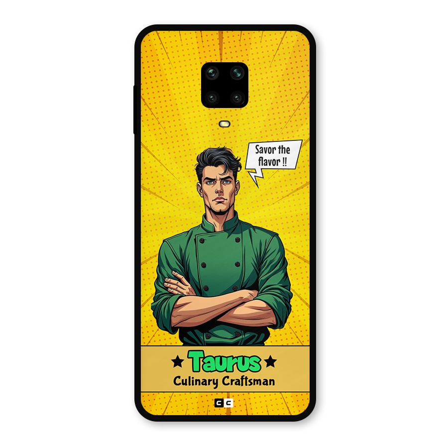Taurus Craft Metal Back Case for Redmi Note 10 Lite