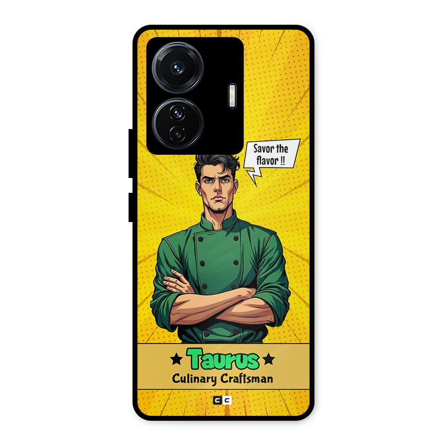 Taurus Craft Metal Back Case for Vivo T1 Pro