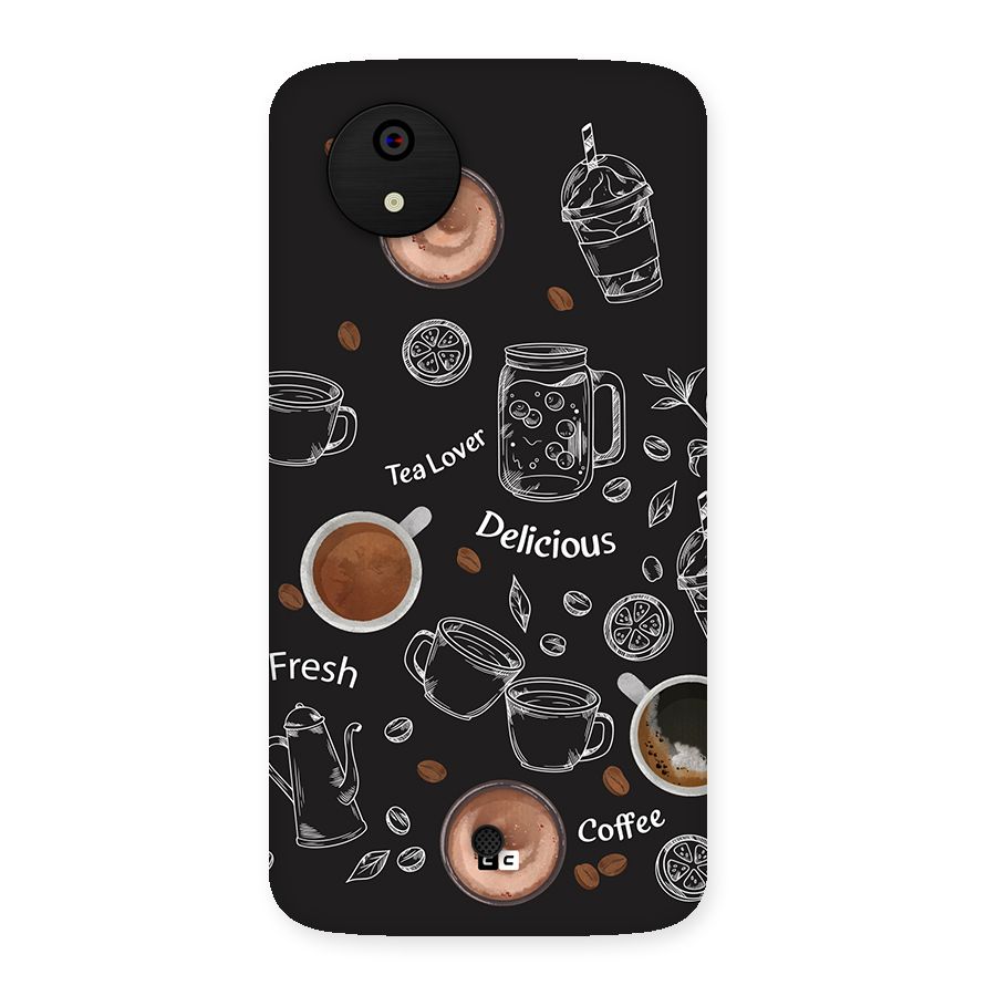 Tea And Coffee Mixture Back Case for Canvas A1  AQ4501