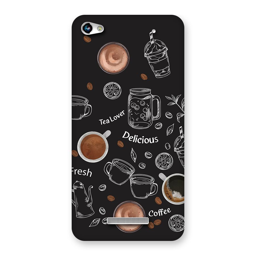 Tea And Coffee Mixture Back Case for Canvas Hue 2 A316