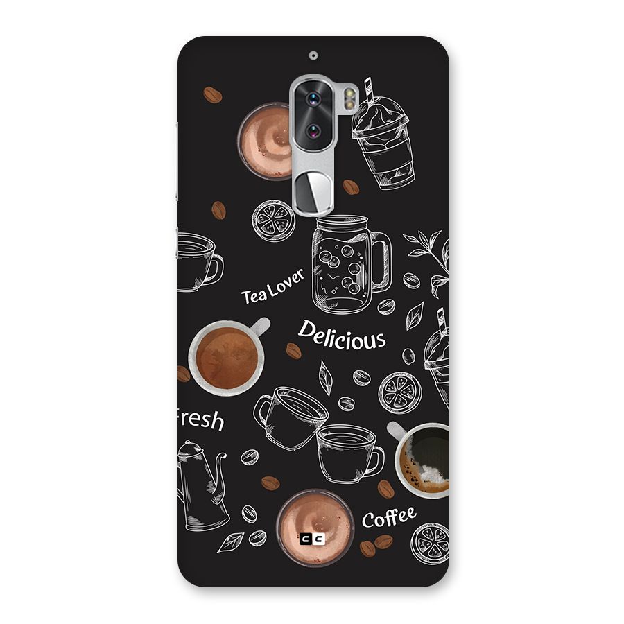 Tea And Coffee Mixture Back Case for Coolpad Cool 1