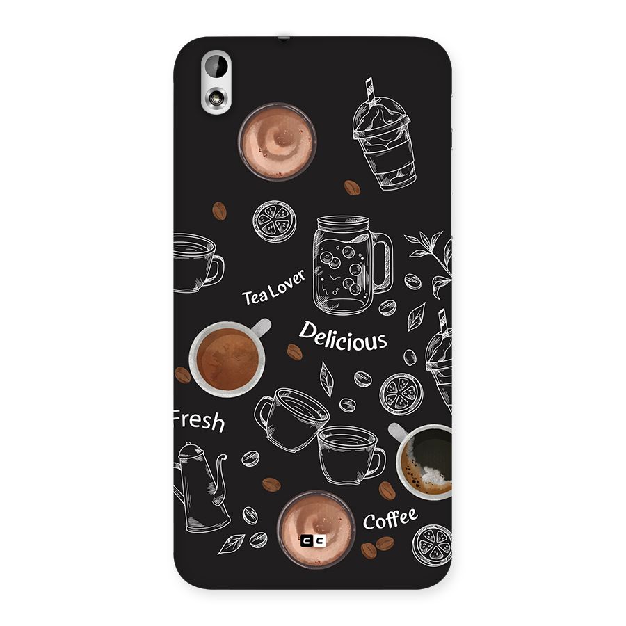 Tea And Coffee Mixture Back Case for Desire 816g