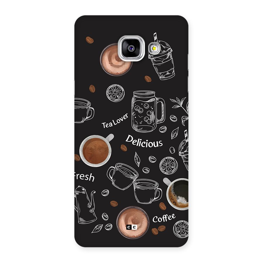 Tea And Coffee Mixture Back Case for Galaxy A5 (2016)