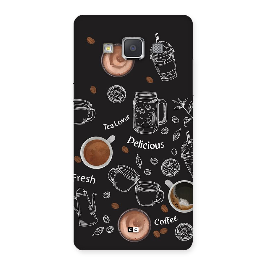 Tea And Coffee Mixture Back Case for Galaxy Grand Max