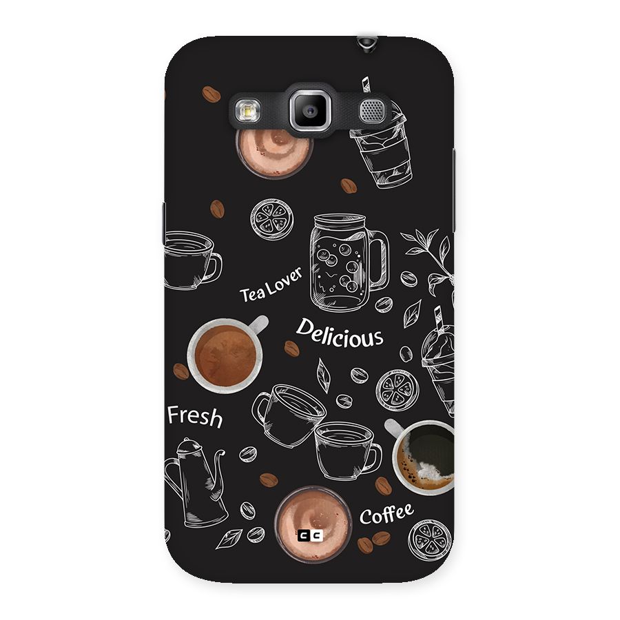 Tea And Coffee Mixture Back Case for Galaxy Grand Quattro