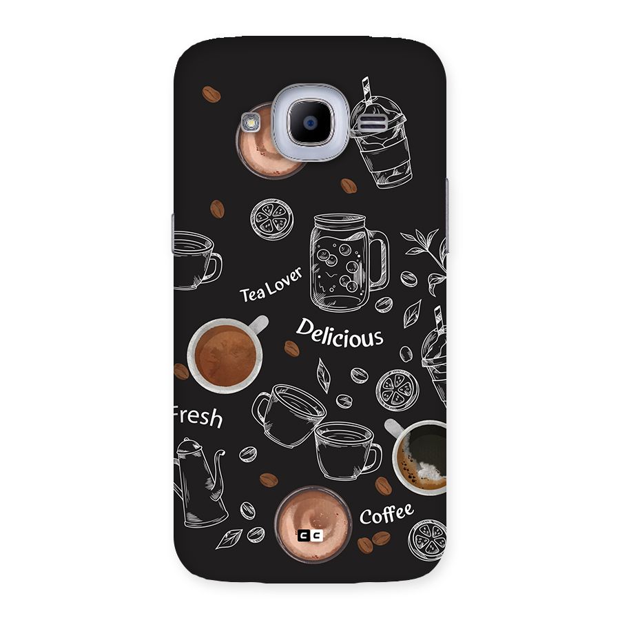 Tea And Coffee Mixture Back Case for Galaxy J2 Pro