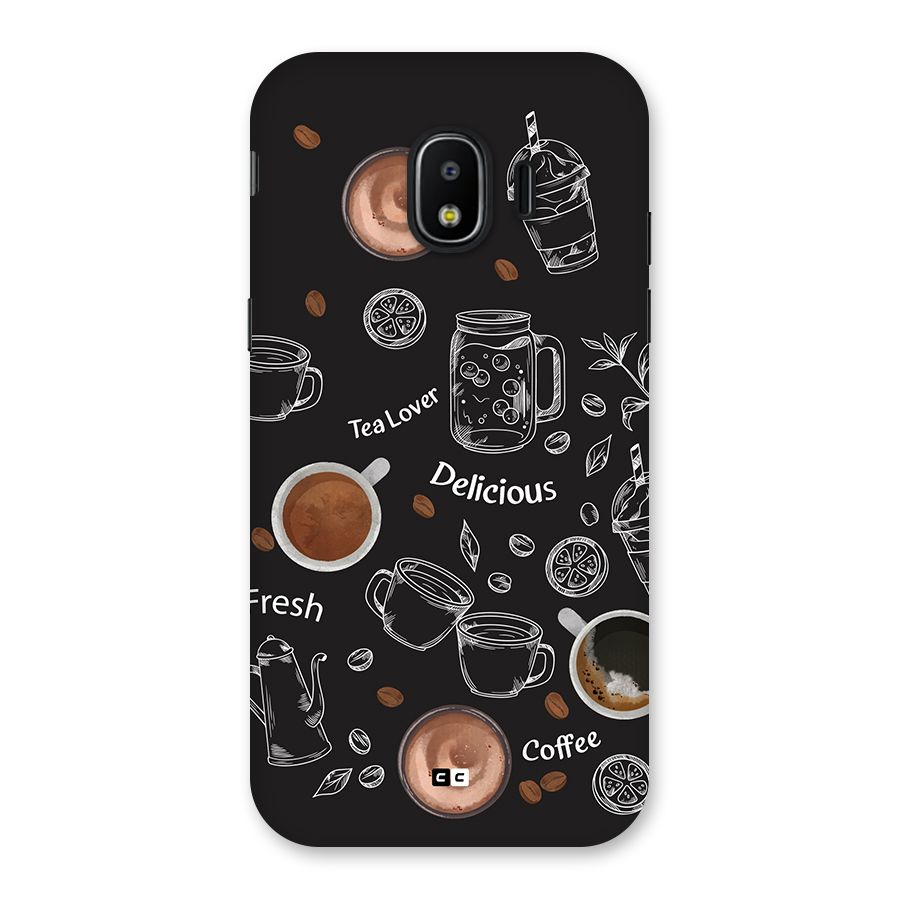 Tea And Coffee Mixture Back Case for Galaxy J2 Pro 2018