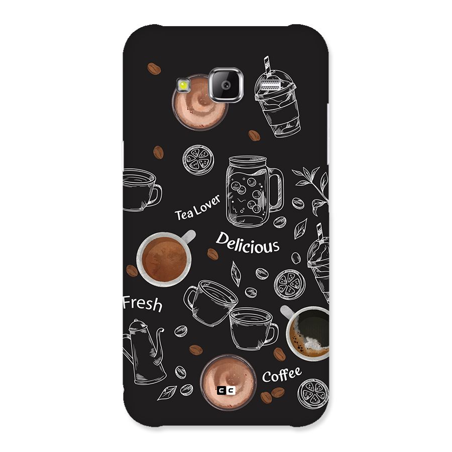 Tea And Coffee Mixture Back Case for Galaxy J5