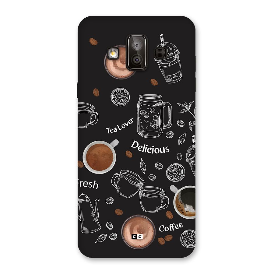 Tea And Coffee Mixture Back Case for Galaxy J7 Duo