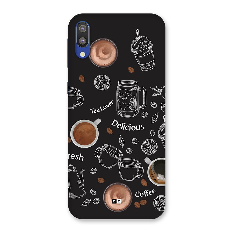 Tea And Coffee Mixture Back Case for Galaxy M10