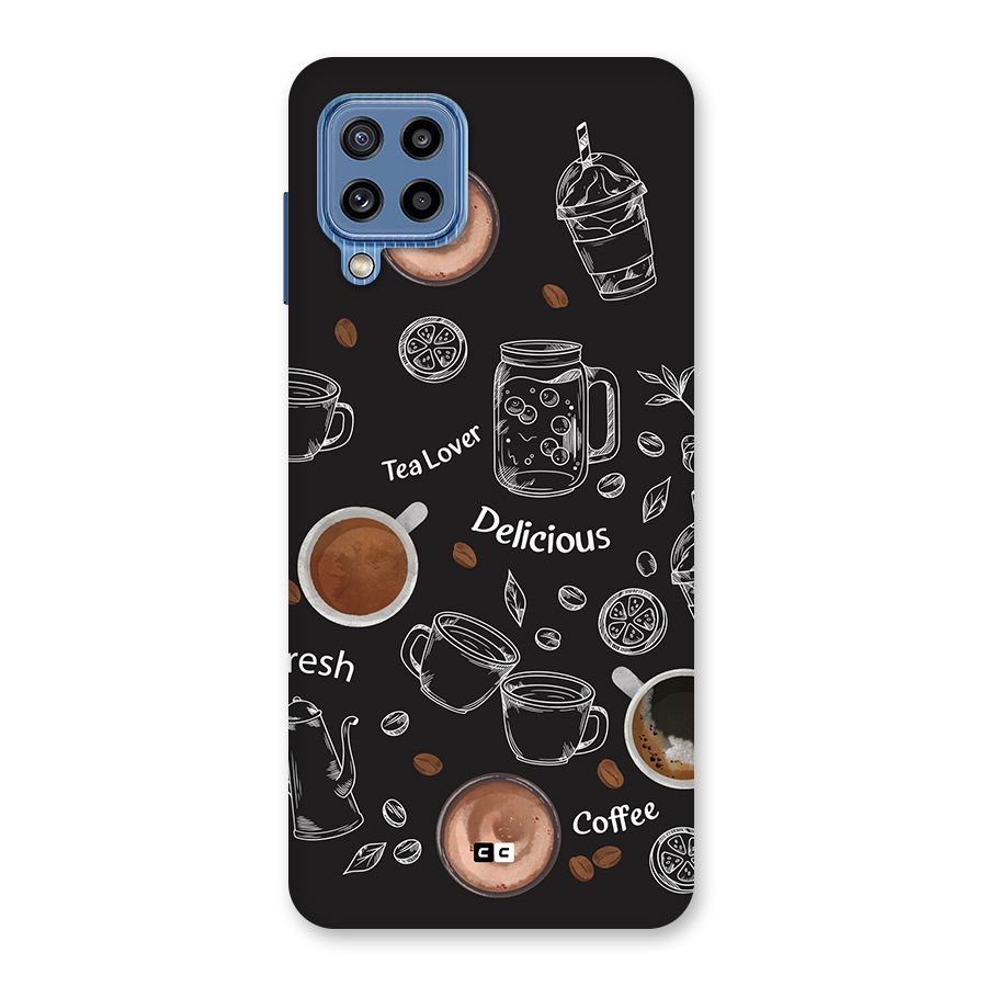 Tea And Coffee Mixture Back Case for Galaxy M32