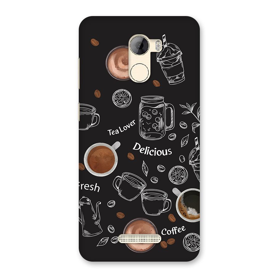 Tea And Coffee Mixture Back Case for Gionee A1 LIte