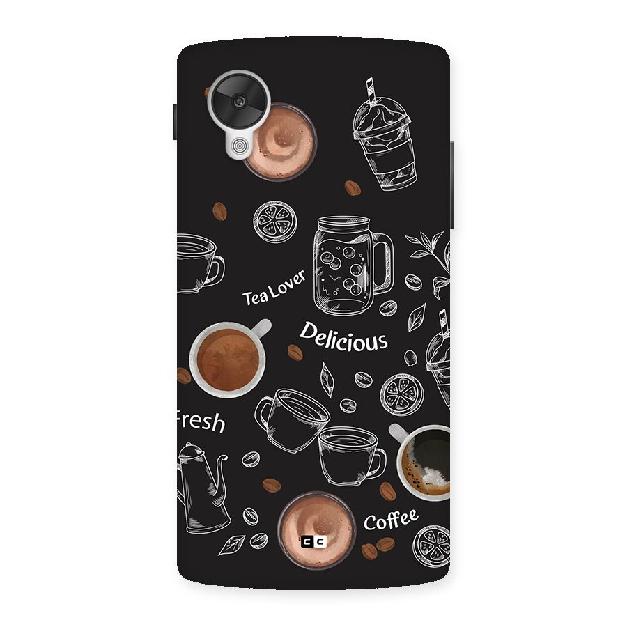 Tea And Coffee Mixture Back Case for Google Nexus 5