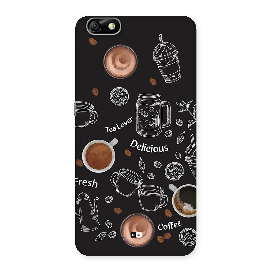 Tea And Coffee Mixture Back Case for Honor 4X