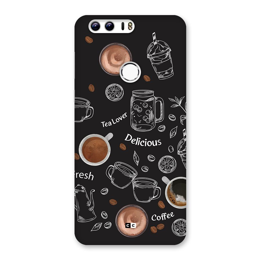 Tea And Coffee Mixture Back Case for Honor 8