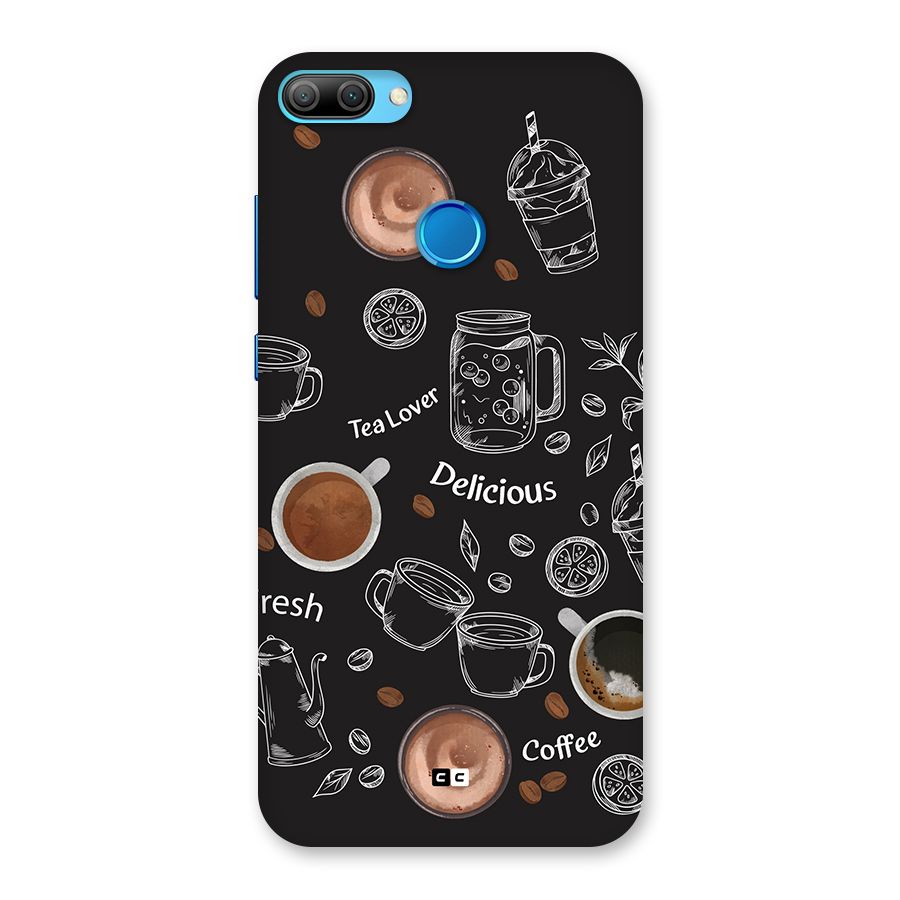 Tea And Coffee Mixture Back Case for Honor 9N