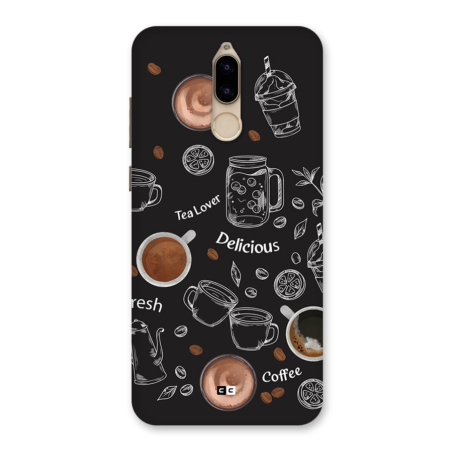 Tea And Coffee Mixture Back Case for Honor 9i