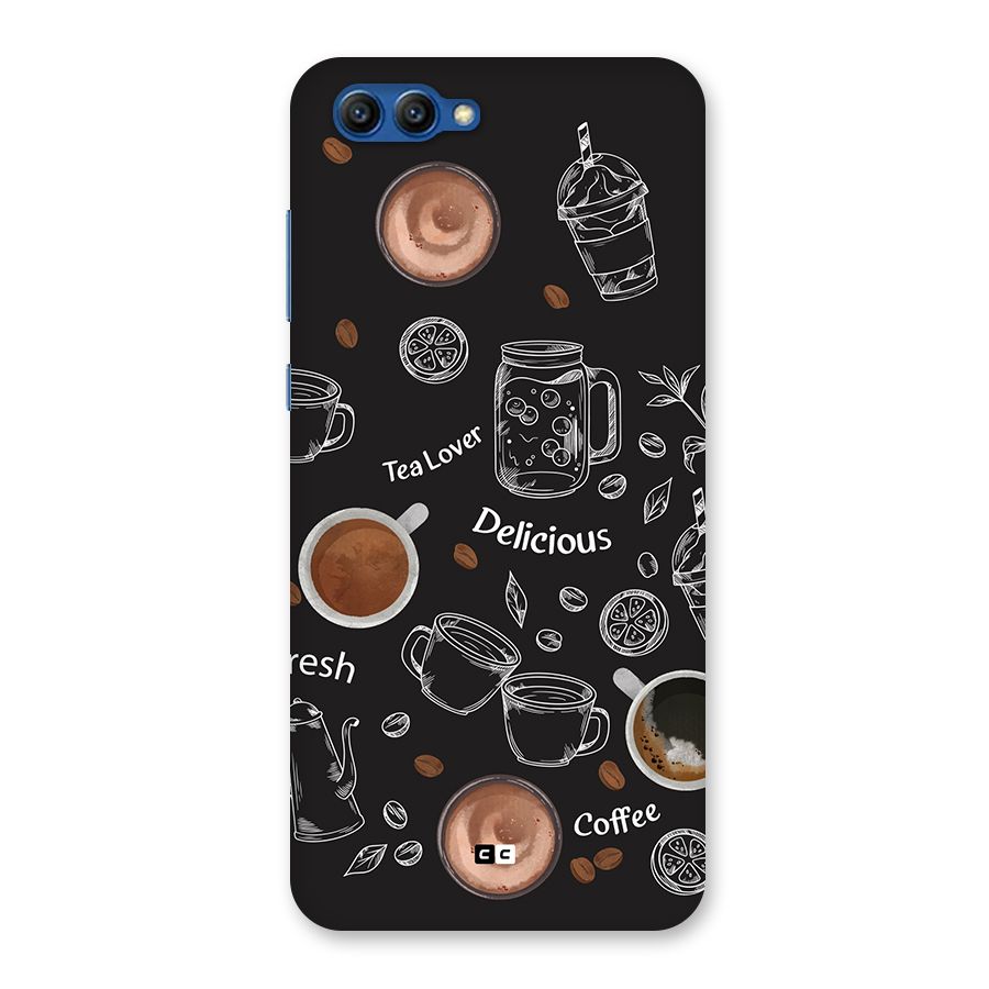 Tea And Coffee Mixture Back Case for Honor View 10