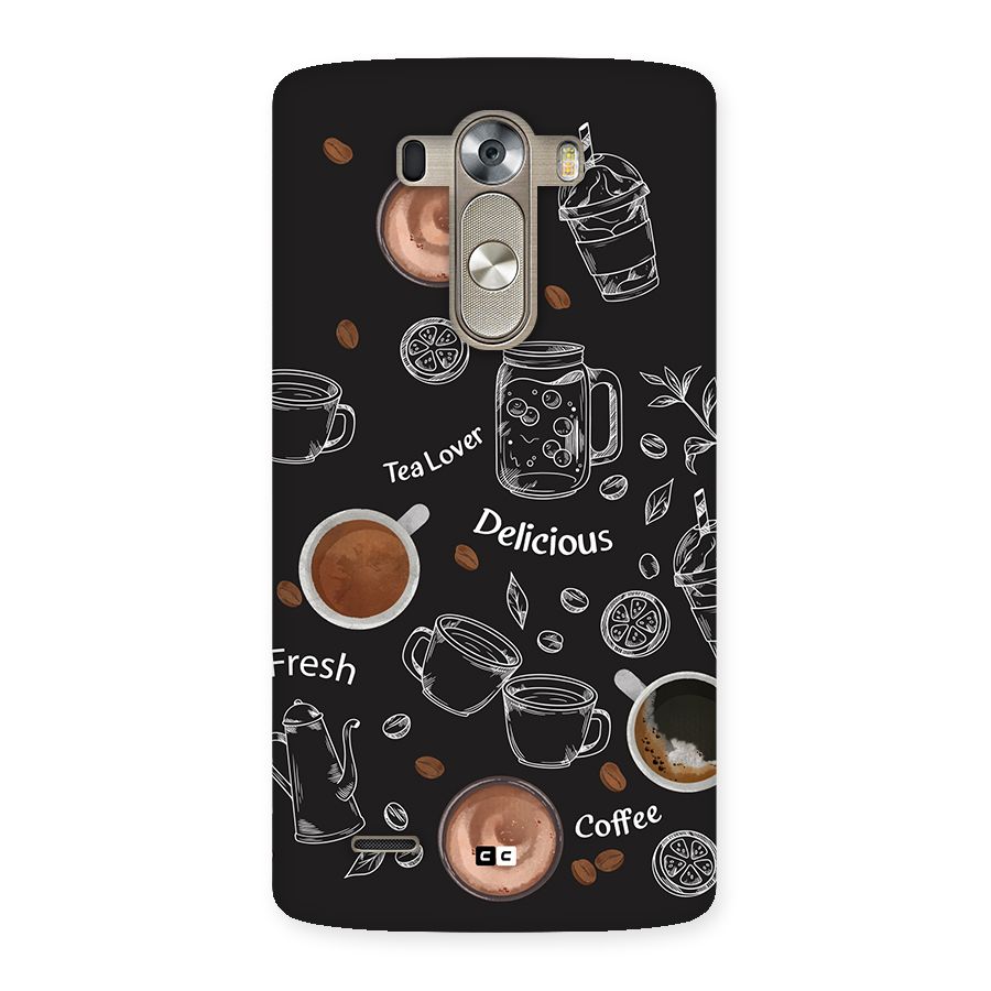Tea And Coffee Mixture Back Case for LG G3