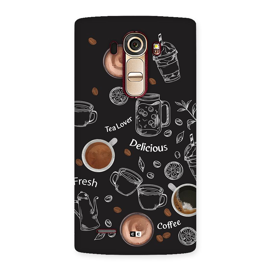 Tea And Coffee Mixture Back Case for LG G4
