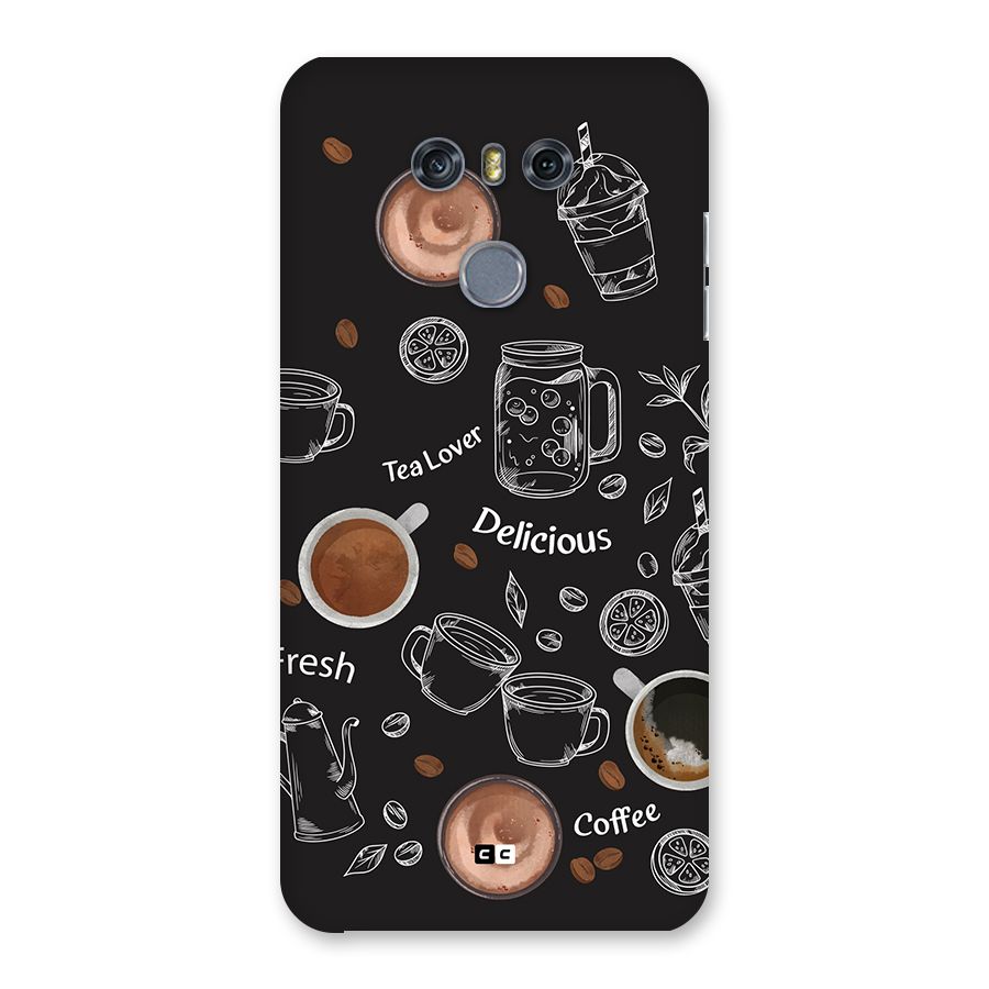 Tea And Coffee Mixture Back Case for LG G6