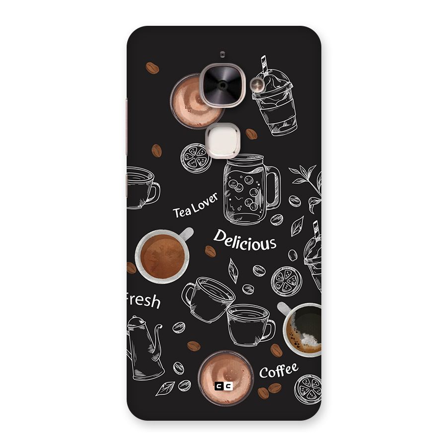 Tea And Coffee Mixture Back Case for Le 2