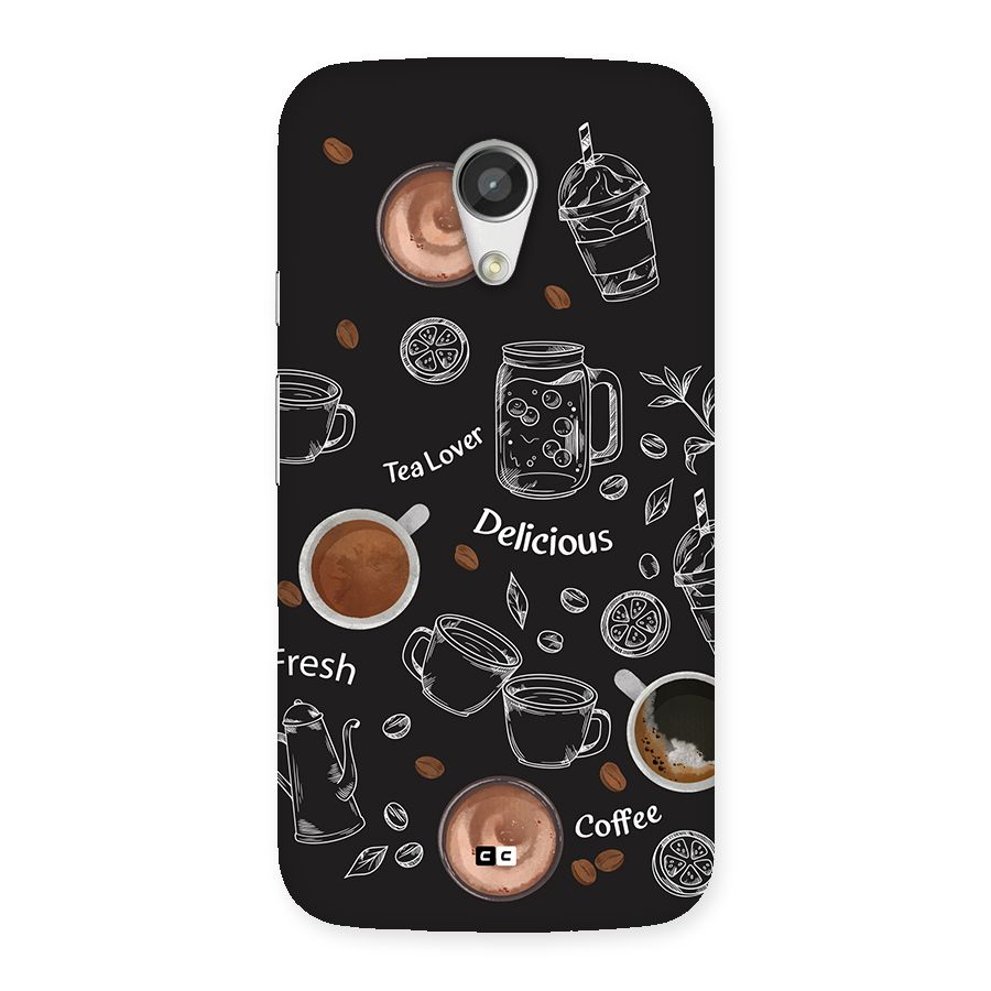 Tea And Coffee Mixture Back Case for Moto G 2nd Gen