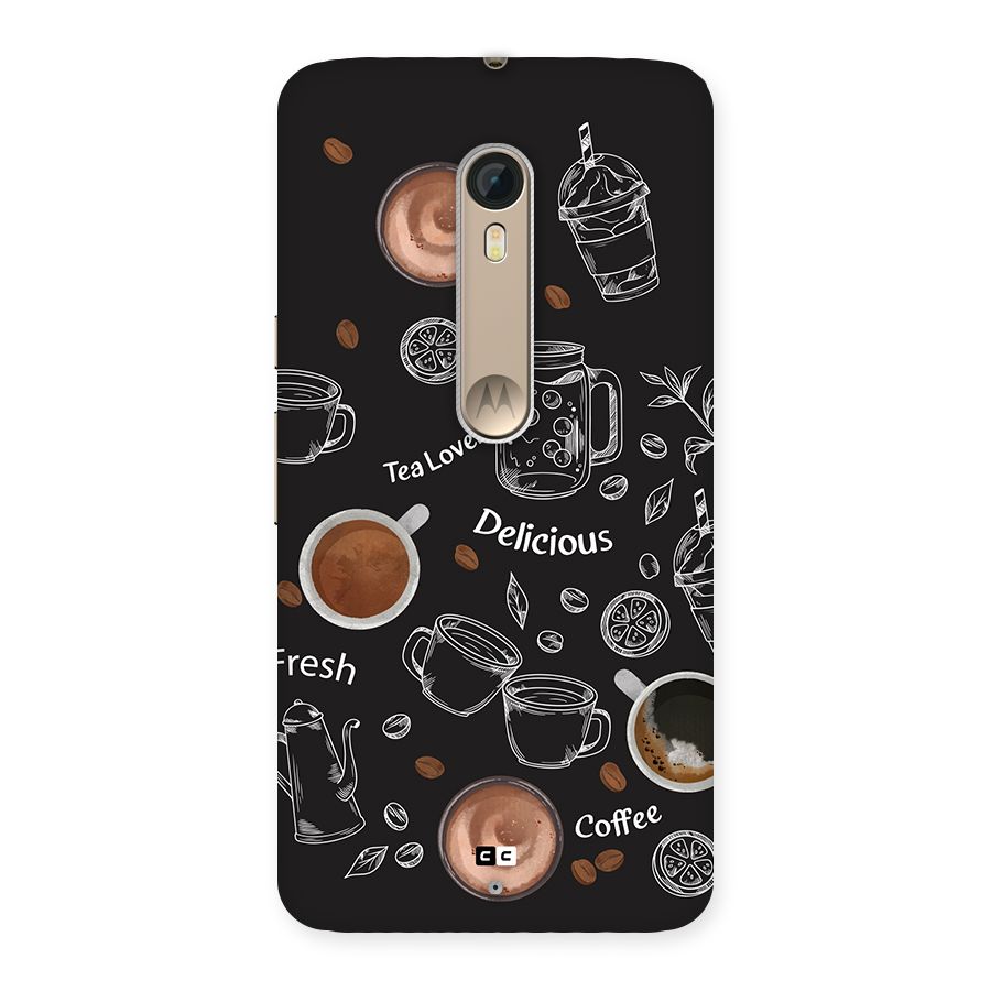Tea And Coffee Mixture Back Case for Moto X Style