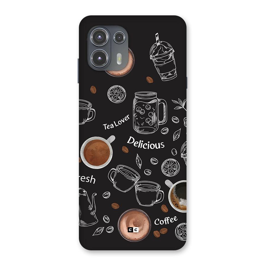 Tea And Coffee Mixture Back Case for Motorola Edge 20 Fusion