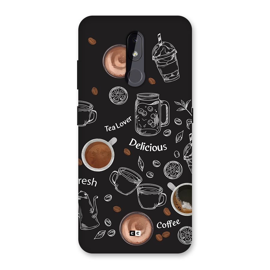 Tea And Coffee Mixture Back Case for Nokia 3.2