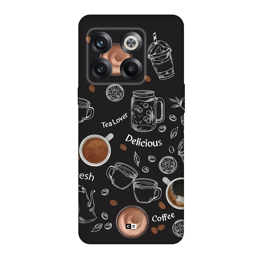 Tea And Coffee Mixture Back Case for OnePlus 10T