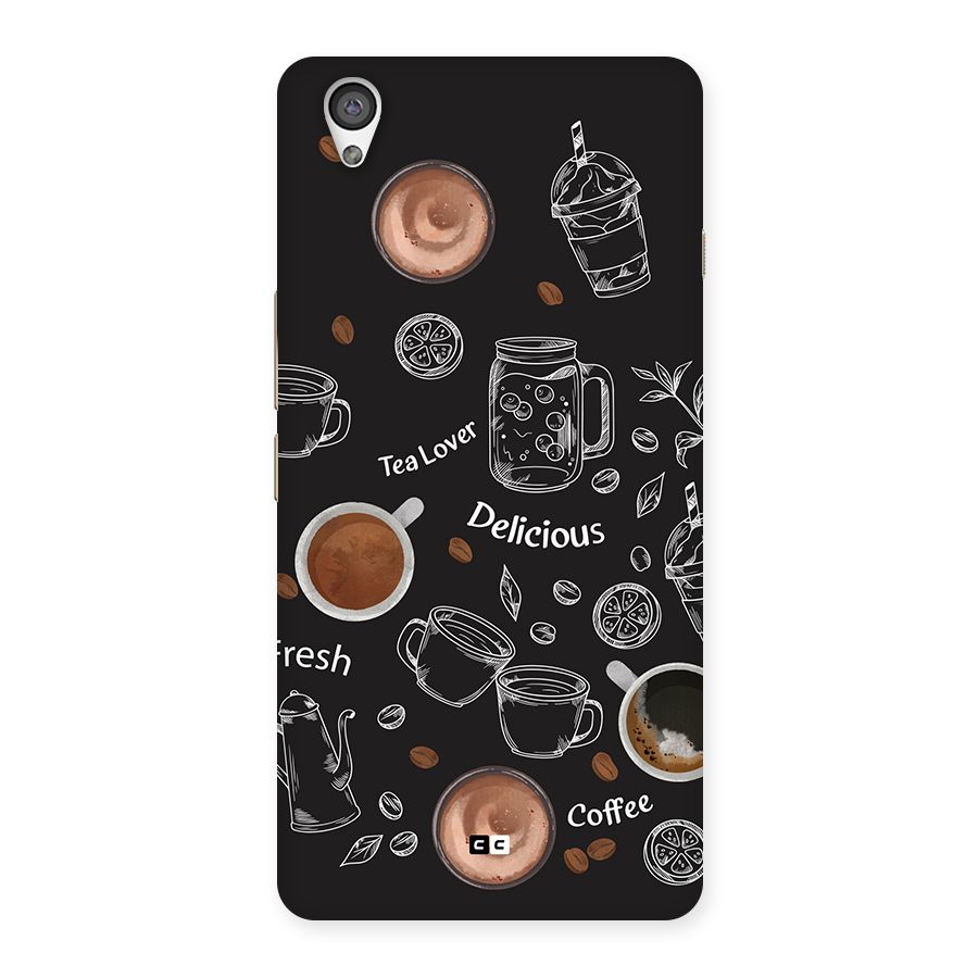 Tea And Coffee Mixture Back Case for OnePlus X