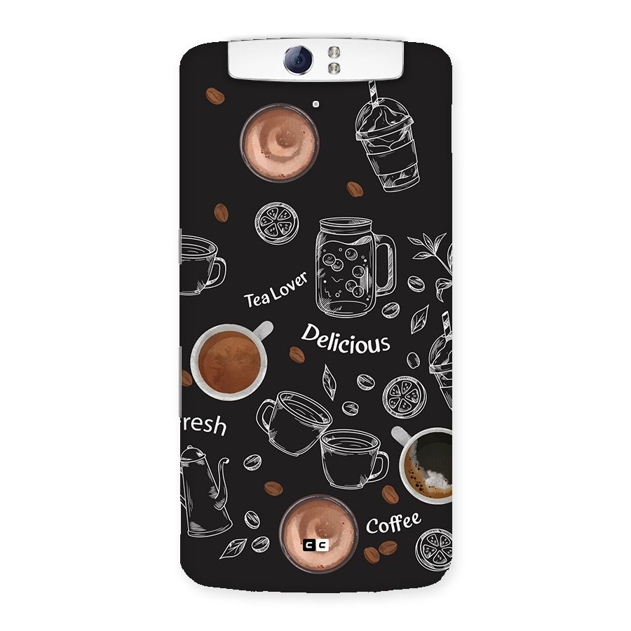 Tea And Coffee Mixture Back Case for Oppo N1