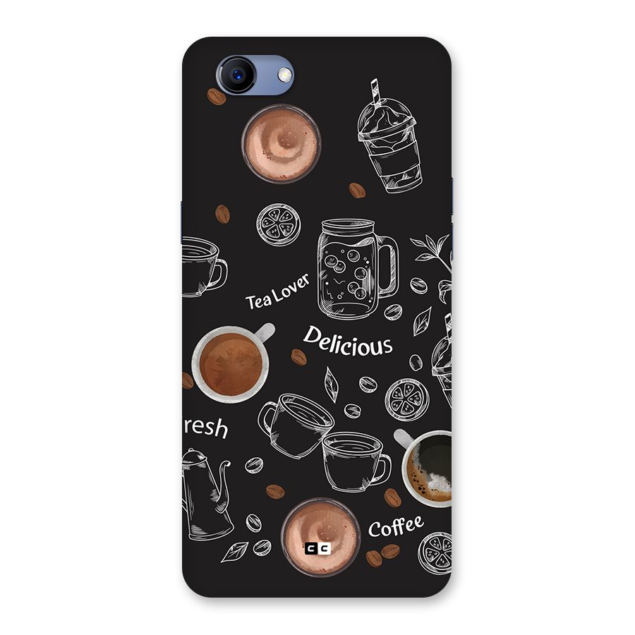 Tea And Coffee Mixture Back Case for Realme 1