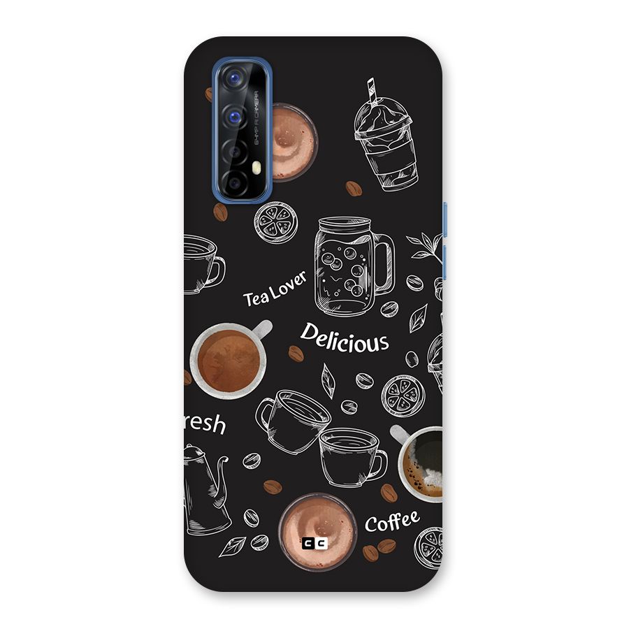 Tea And Coffee Mixture Back Case for Realme 7