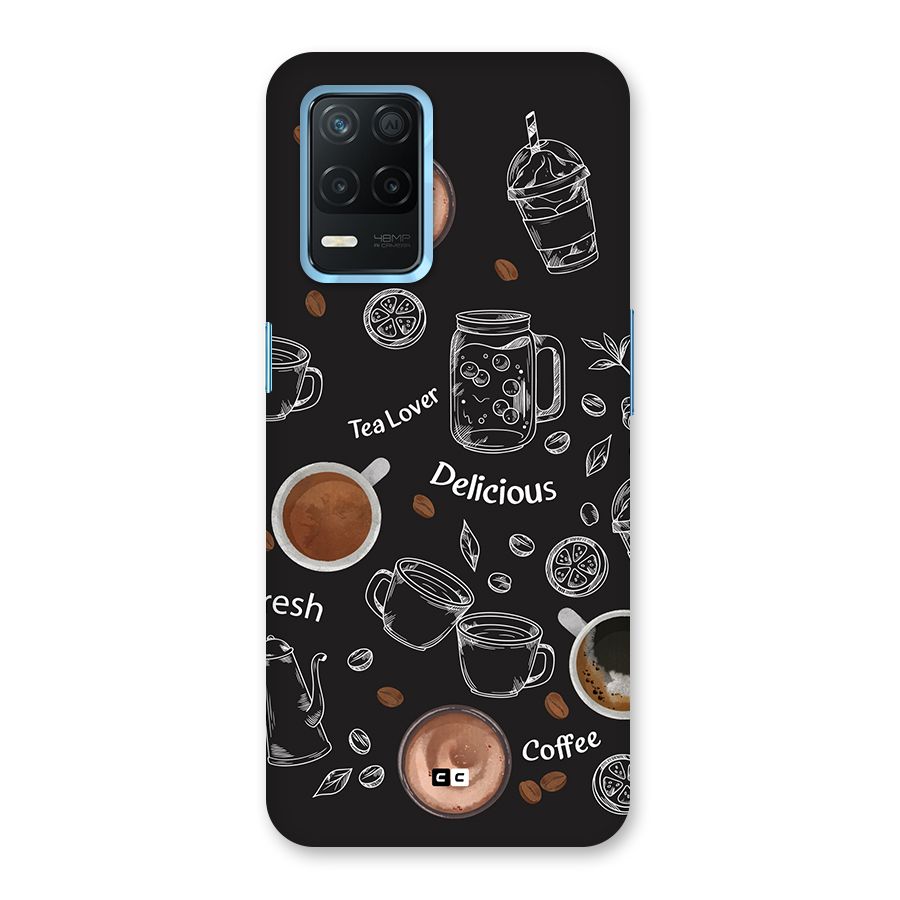 Tea And Coffee Mixture Back Case for Realme 8 5G