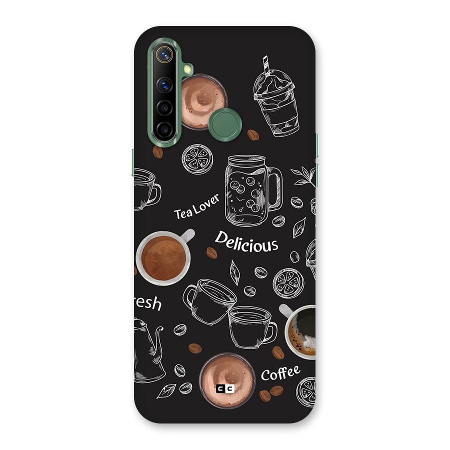 Tea And Coffee Mixture Back Case for Realme Narzo 10