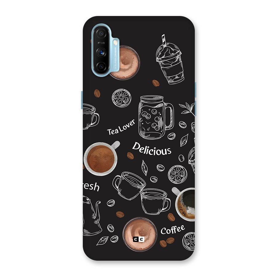 Tea And Coffee Mixture Back Case for Realme Narzo 20A