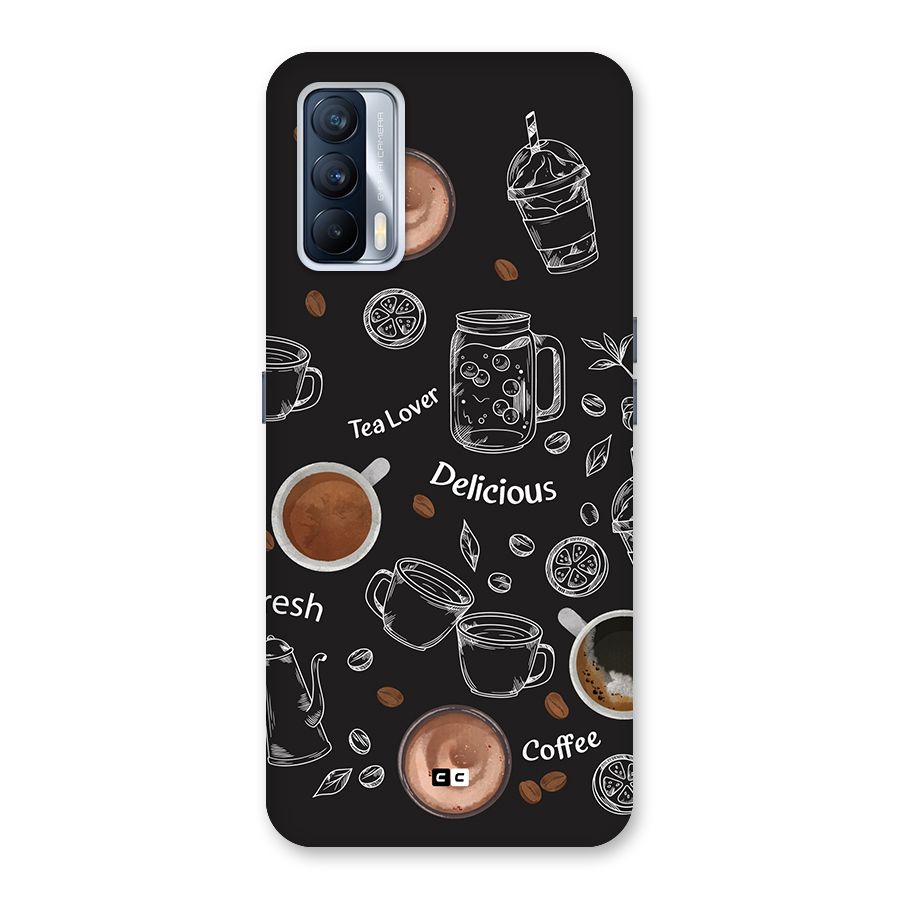 Tea And Coffee Mixture Back Case for Realme X7