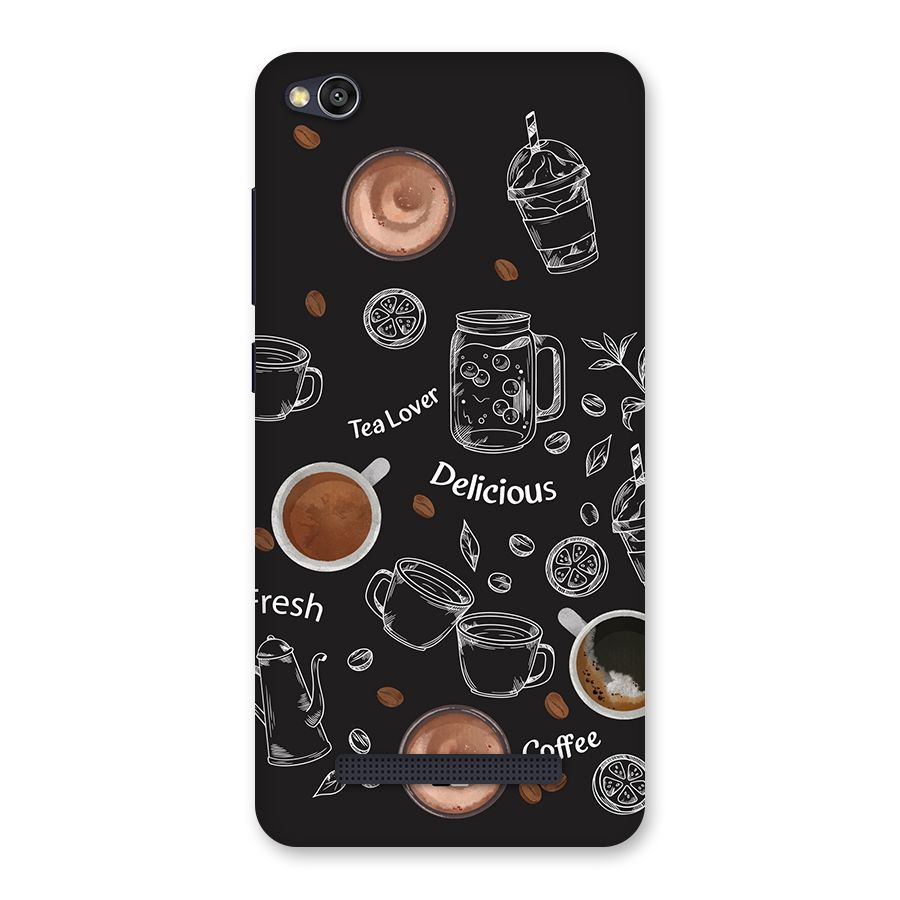 Tea And Coffee Mixture Back Case for Redmi 4A
