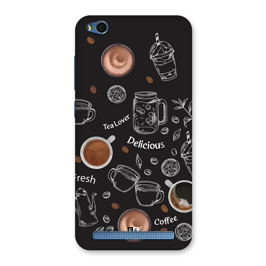 Tea And Coffee Mixture Back Case for Redmi 5A
