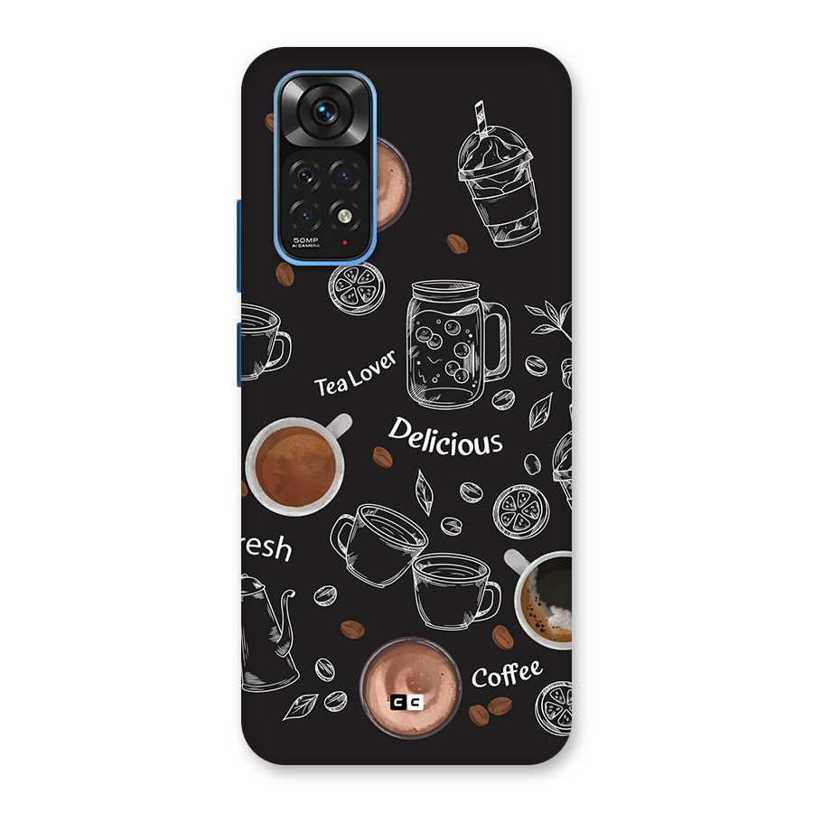 Tea And Coffee Mixture Back Case for Redmi Note 11S